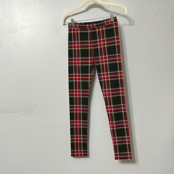 Crewcuts Other - Girls Crew Cuts J Crew Plaid Leggings Size 14